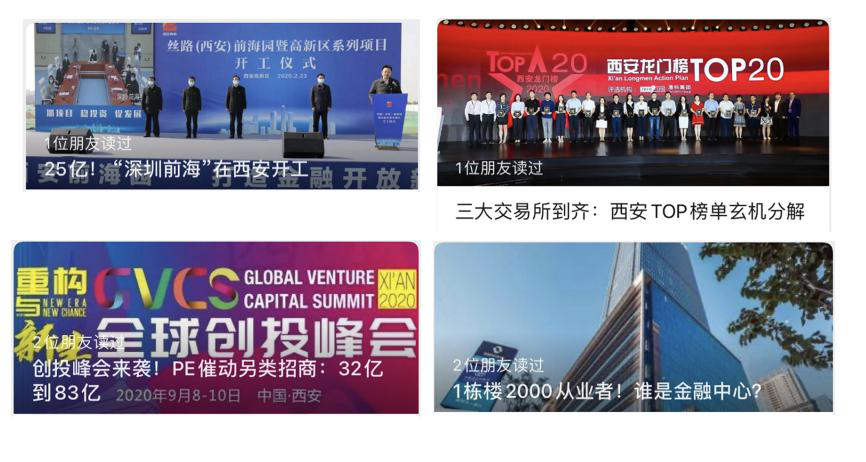 2020年陜西金融十大新聞